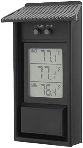 Termometro Digitale ALLOMN Con Minima/Massima | Per Serra E Interni | Impermeabile IP45 | -20&deg;C A 50&deg;C