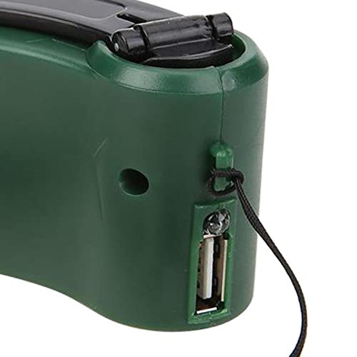 ECOMISTIQ Hand Crank Dynamo Generator Green - Image 3