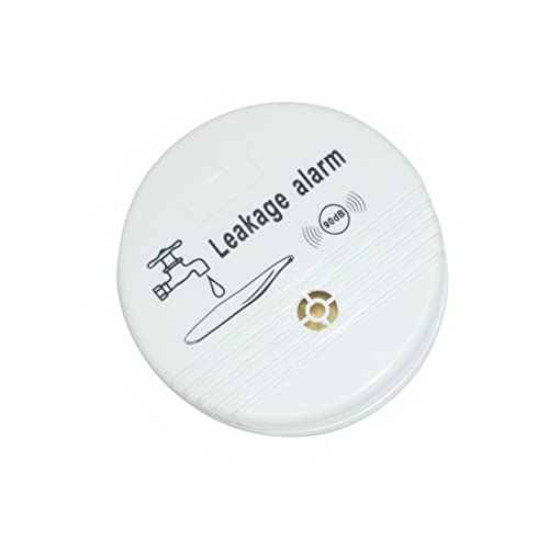 Gadpiparty Détecteur De Fuite d'eau sans Pile Alarme Sonore Puissante 85 Décibels, Capteur Triple Haute Puissance, Usage Maison La Cuisine Salle De Bain, Inondation Compacte, 1 Unité, Longue Durée