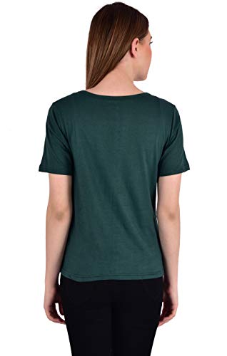 Image of NIVIK Printed Cotton T-Shirt for Women