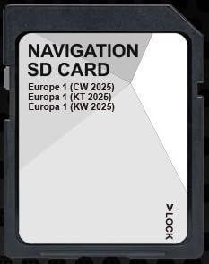 Kartenaktualisierung (GPS Navigation) - Europa – v20 ECE 2025 – KOMPATIBEL MIT Skoda Amundsen – Discovery Media 2 MIB2 – Navigation AS – 32 GB