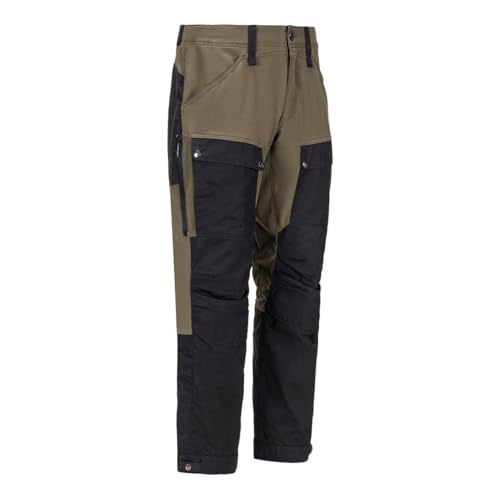 FORLOH Men's BTM Pro Pant - Ultimate Upland Brush Pants | Water Resistant | Hiking, Hunting | Wax Ripstop Fabric