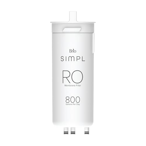 Brio RPFTROM800RO RO Replacement Membrane Water Filter for Brio SIMPL TROM800STD Reverse Osmosis Filtration System
