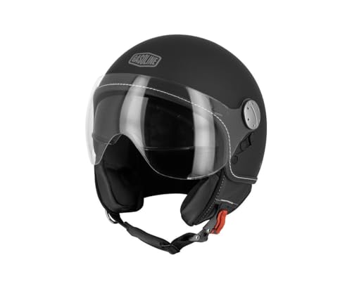 Casco jet S783 FLAVIO negro mate L con pantalla para ciudad 1
