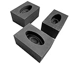 Ausgefallene Form, Barrenform, Mini-Formen, Tiegel for Schmelzen von Gold, Silber, Gießen, Raffinieren von Schmuck, Gießerei-Werkzeuge(G.GH.GOLD INGOT)