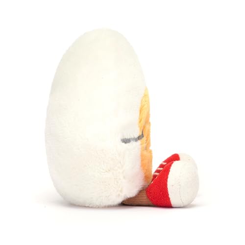 Jellycat Amuseables Boiled Egg Geek Stuffed Toy, Small 5.5 inches - Food Plush - Fun Gift Idea image 11