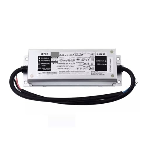 Driver LED ELG-75-42B-3Y à courant constant 42V pour éclairage extérieur