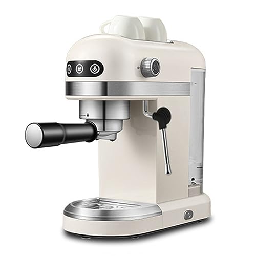 7LiuYueFei6 Coffee Machine Espresso Machine Full Semi-automatic Small Milk Foam Household Office (As show Fits all)