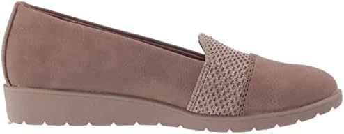 Skechers Modern Comfort Women's Women's Cleo Flex Wedge-SAY What Loafer Flat, Dark Taupe, 9.5 | Image 5