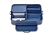 Produktbild Mepal Bento-Lunchbox Take A Break Nordic Denim Large  Brotdose mit Fächern, geeignet für bis zu 8 Butterbrote, TPE/pp/abs, 0 mm