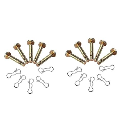 738-04124A and 714-04040 Replacement Shear Pins and Cotter Pins 10 Sets