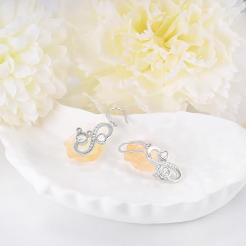 Sterling Silver Mouse Earrings with Cubic Zirconia Hypoallergenic Lightweight Drop Dangle Earrings Gift for Teens Women Daughter Granddaughter Niece3