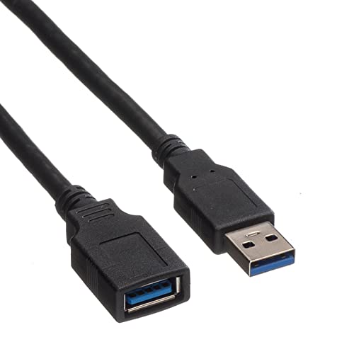 Roline Typ A - A St/Bu USB 3.0 Cable (80 cm), black - Image 3