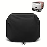 Unicook Outdoor Oven Cover Compatible with Ninja Woodfire Pizza Oven OO100 Series, Heavy Duty Waterproof Pizza Oven Cover, Fade Resistant Dust Cover for Portable Tabletop Small BBQ Grills
