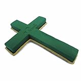 Creativery Nass Steckschaum Kreuz 40x30x5cm mit Eco...