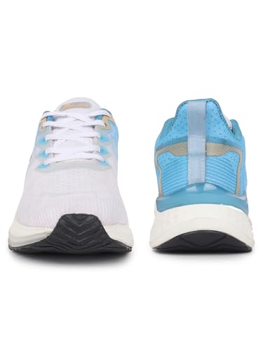 Image of Birde Stylish Comfortable Regular Wear EVA-TPR-TPU Running Black:White (Branded Box) Sports Shoes for Men