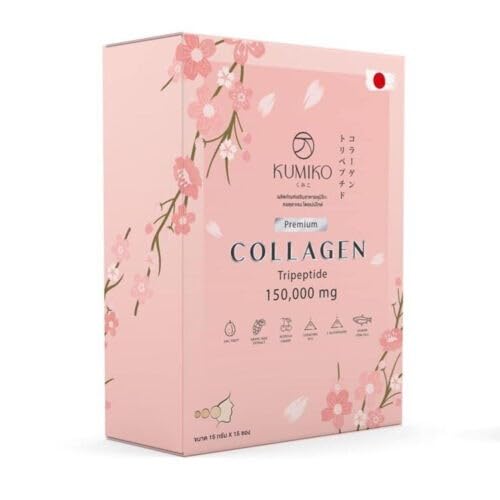 Kairvi Premium Collagen Tripeptide 150 000mg | Japanese Liquid Collagen Drink for Daily Beauty Wellness | 15 Bottles | Peach Flavour