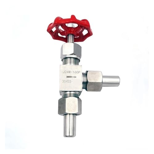 Válvula de aguja soldada J24W-160P en acero inoxidable 304 Premium 2