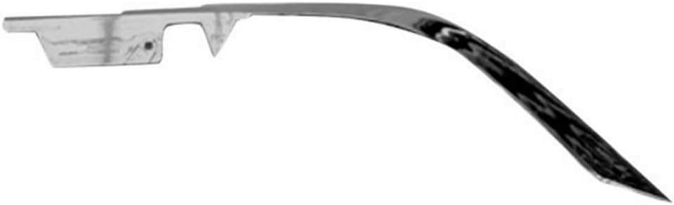 for Cadillac DTS 2006 07 08 09 10 2011 Bumper Cover Molding Driver Side | Front | Chrome | Plastic | Replacement for GM1046100 | 25765001