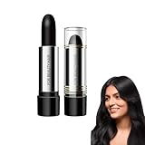 Instant Haar Farbstick für Ansatz kaschierung, Temporärer Haarfärbestift für Grauabdeckung, Schnelle Haar Mascara, Wasserfester und Nicht Fettender Hair Touch Up Stick (#1, 4g)