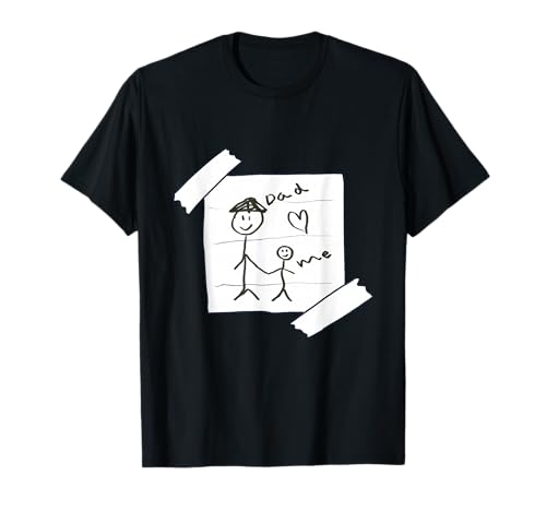 Cadeau de fête des pères « Best Dad Ever Dad and Me » T-Shirt