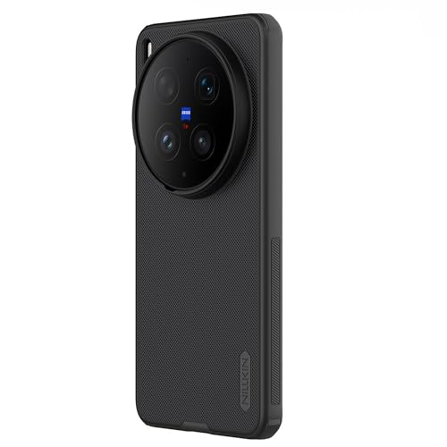Image of Nillkin Case for Vivo X300 Ultra (6.82 inch Inch) Super Frosted Shield Pro Magnetic Hard Back Soft Border (PC + TPU) Cover Raised Bezel Camera Protect Black Color