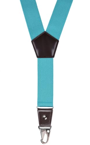 Image of Suspenders for Men with Snap Hooks Adjustable 1.4 inch Wide