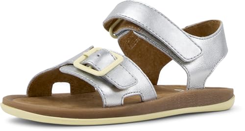 Camper Bicho - Sandals For Girls - Grey, Size 34, Smooth Leather