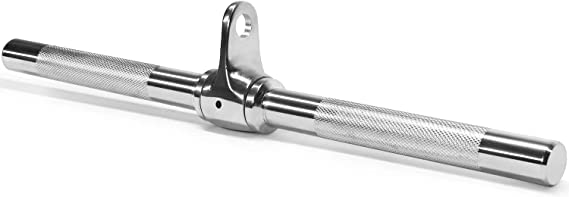HR Sports & Fitness Straight LAT Bar | Triceps Press Down Bar with Textured grips Chrome finish (B0B8N5138S) Amazon Price History, Amazon Price Tracker