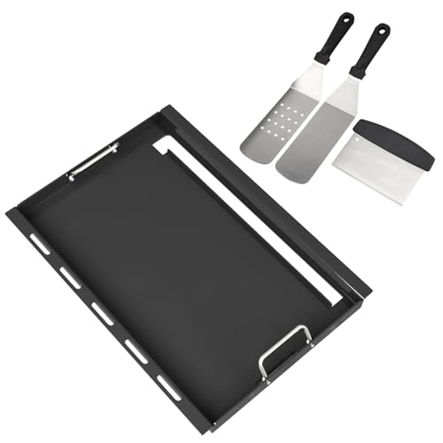 Image of Full Size Griddle Insert with Spatula Set for Home Depot Nexgrill 5 Burner