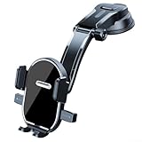 Besshepplo Support de téléphone de voiture avec ventouse et bras long pour une meilleure expérience utilisateur