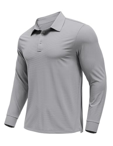 Men's Long Sleeve Polo Golf Shirts  - image 1