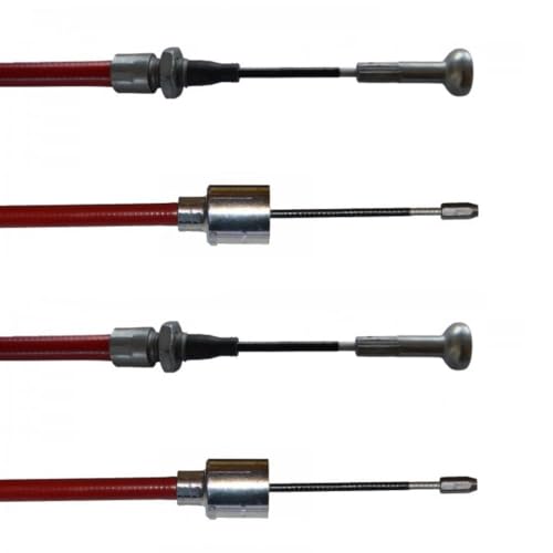 2 x ALKO Longlife montage 247285 câble de frein de la remorque Longueur: 1020mm/1216mm