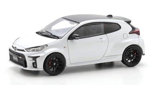 Toyota GR Yaris 2020 Blanc LHD Schuco 1/43 miniature de collection fidèle