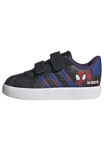 Image of adidas Boys Vl Court 3.0 Slip On Sneakers Shoes Casual - Pink, White