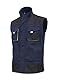 WORK IDEA Herren-Arbeitsjacke mit mehreren Taschen, strapazierfähigem Canvas