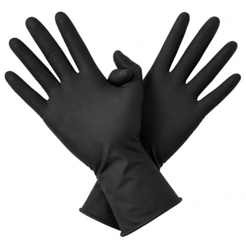 QNCIGER Hair Dye Gloves Reusable Rubber Gloves for Hair Coloring