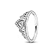 Pandora Regal tiara sterling silver ring with clear cubic zirconia 192233C01