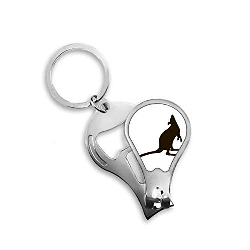 Coupe-ongles kangourou noir DIYthinker pour manucure