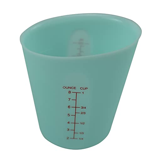 Set 3 vasos medidores silicona 250 ml miniatura 7