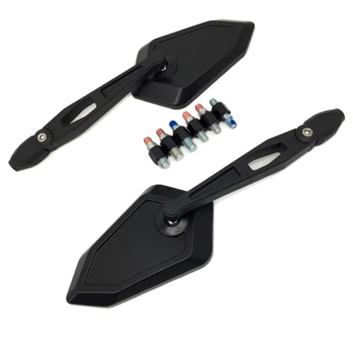 Espejo retrovisor de motocicleta de 8 mm 10 mm y espejo lateral para Ducati Monster 4