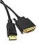 CableCreation Active DisplayPort to DVI Cable, 6FT DP to DVI-I Cord, Eyefinity Support Multi-Screen, Black