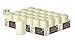 Hyoola Ivory Pillar Candles 2x3 Inch - 24 Pack Unscented Bulk Pillar Candles - European Made