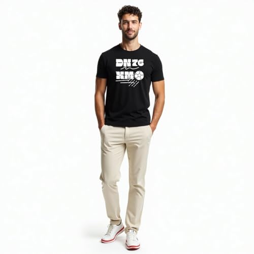 Image of ALOVA Stylish and Comfortable Men's Round Neck T-Shirt - Bold Graphic Front Prints with Half Sleeves for Everyday Use