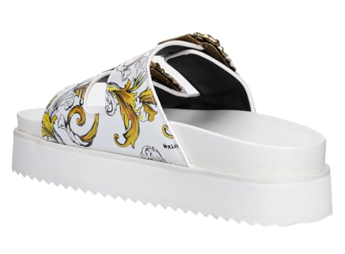 VERSACE JEANS COUTURE Sandal 78VA3SM1 ZS539 Colour White 0033