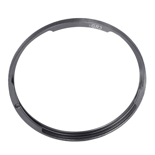 Metal Lens Decoration Ring, Camera Lens Decoration Ring to GR3 (Gray)