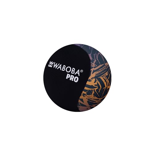 Waboba Pro – Pelota de Alto Rendimiento Que Rebota y Salta sobre el Agua, Pelota Impermeable para Piscina, Lago y Playa, Juguete de Exterior para Adolescentes y Adultos - Orange Purple