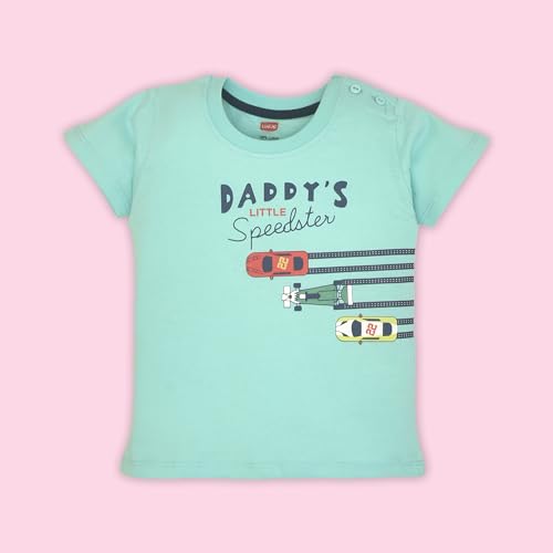 Image of LuvLap Baby Boys Regular Fit 100% Cotton Full Sleeves Boys T-Shirt Set Pack of 3