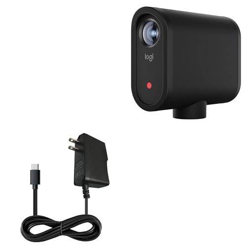 BoxWave Charger Compatible with Logitech Mevo Start - Wall Charger Direct (5W), Wall Plug Charger