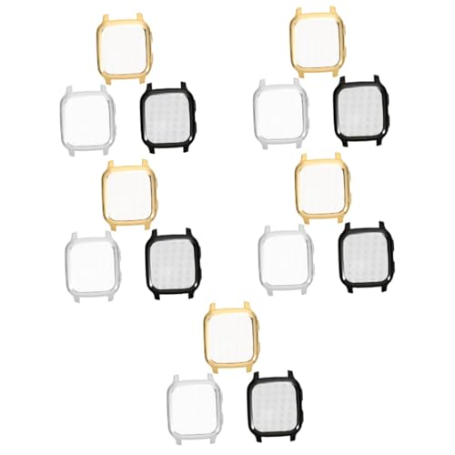 Coques Venu Gatuida : lot de 15 étuis de protection colorés et pratiques pour montre
